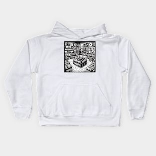 Record shop Kids Hoodie